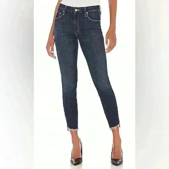 MOTHER Denim - MOTHER Jeans Size 25 The Looker Ankle Step Fray in Bombay Lost And Found